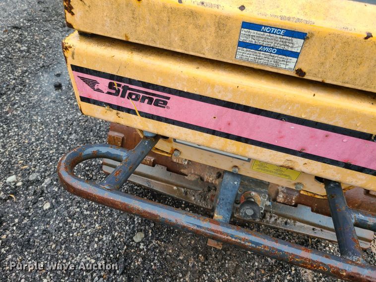 image for item GO9356 Stone Bulldog  walk behind compactor