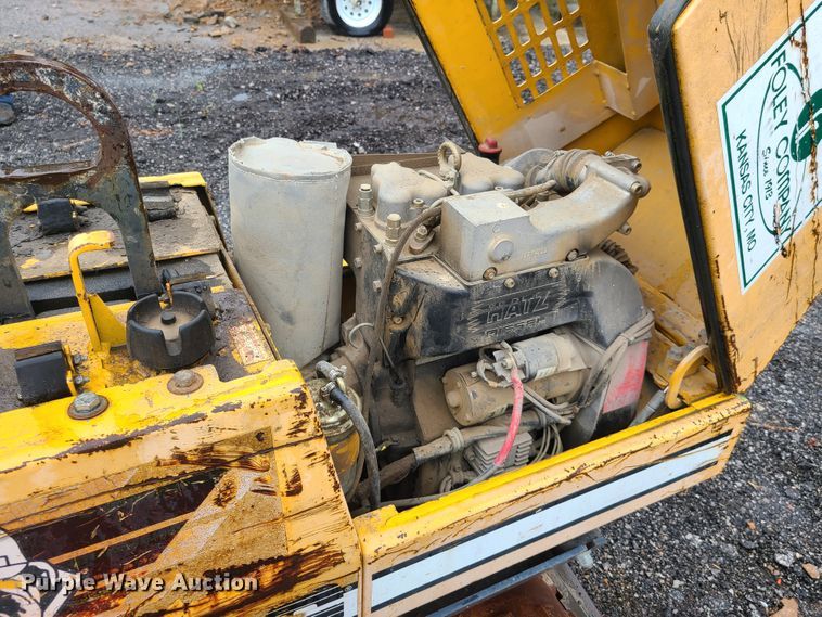 image for item GO9356 Stone Bulldog  walk behind compactor