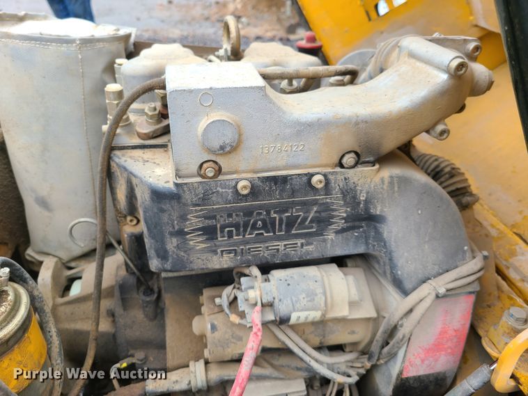 image for item GO9356 Stone Bulldog  walk behind compactor