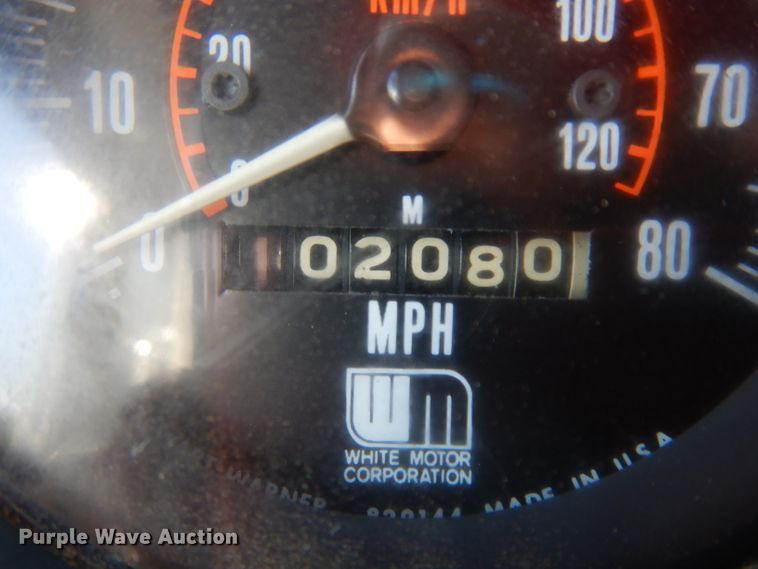 image for item HA9492 1979 Western Star  service truck with crane