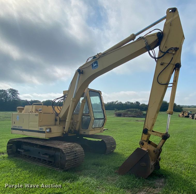 image for item HA9642 1987 John Deere 490  excavator