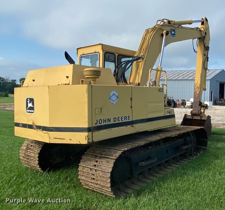 image for item HA9642 1987 John Deere 490  excavator