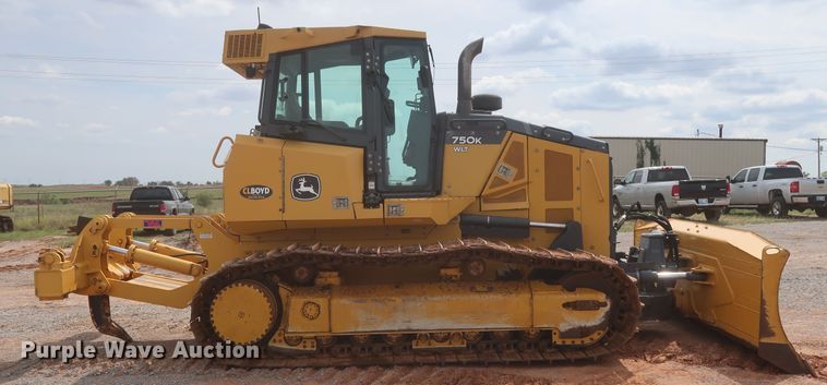 image for item HJ9368 2015 John Deere 750K WLT  dozer