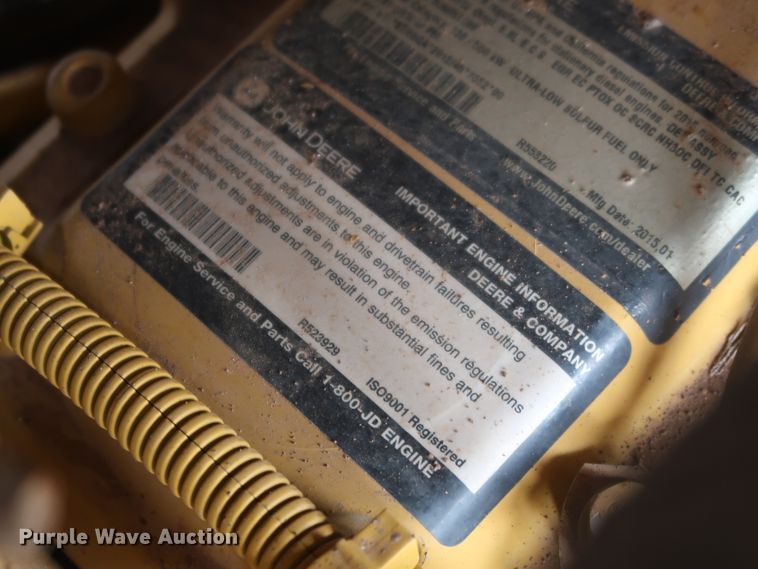 image for item HJ9368 2015 John Deere 750K WLT  dozer