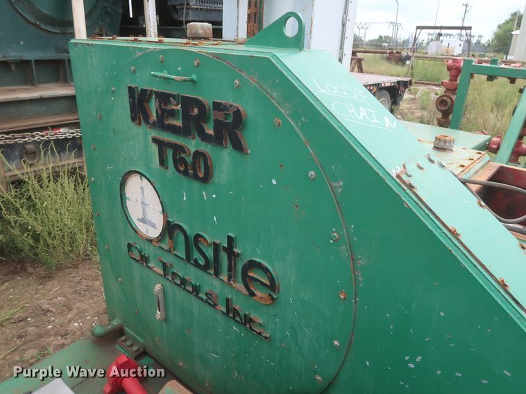 image for item HJ9384 Kerr T60 oilfield pump
