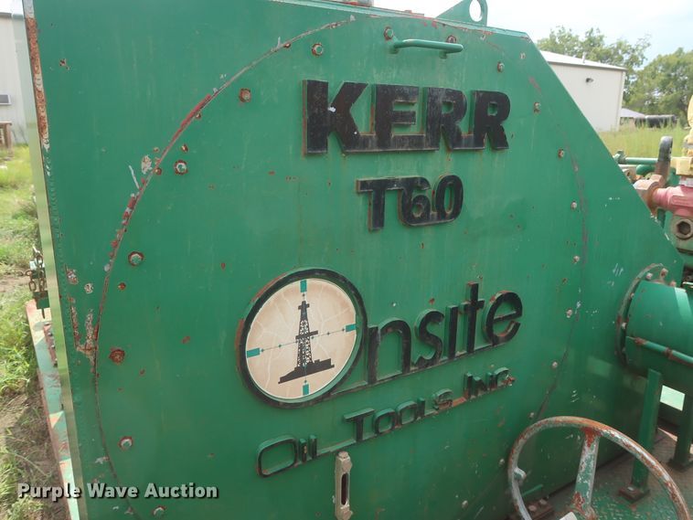 image for item HJ9385 Kerr T60 oil field pump