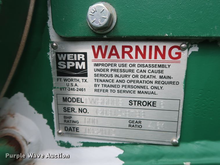 image for item HJ9388 10K oilfield pump