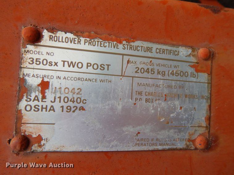 image for item HJ9602 Ditch Witch 350SX  cable plow