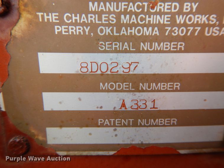 image for item HJ9602 Ditch Witch 350SX  cable plow