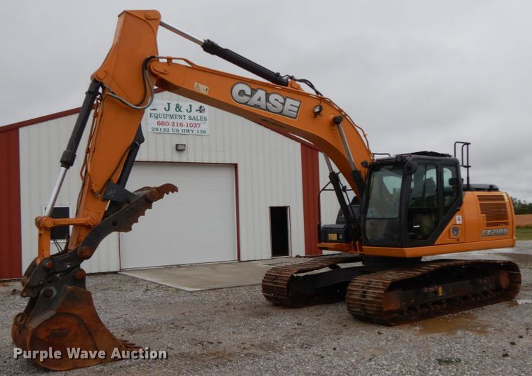 image for item HJ9626 2016 Case CX210D   excavator