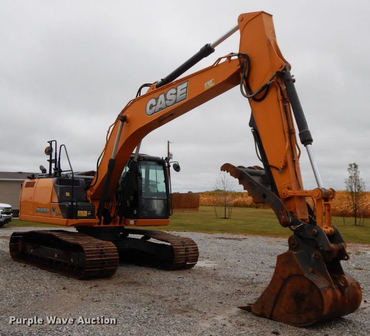 image for item HJ9626 2016 Case CX210D   excavator