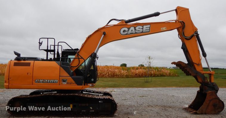image for item HJ9626 2016 Case CX210D   excavator