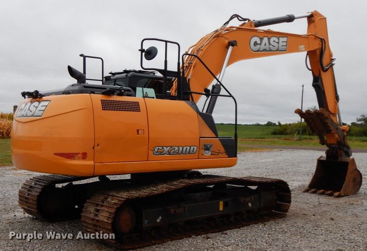 image for item HJ9626 2016 Case CX210D   excavator