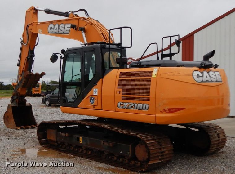 image for item HJ9626 2016 Case CX210D   excavator