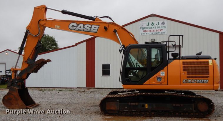 image for item HJ9626 2016 Case CX210D   excavator