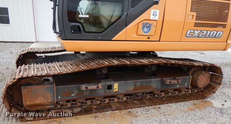 image for item HJ9626 2016 Case CX210D   excavator