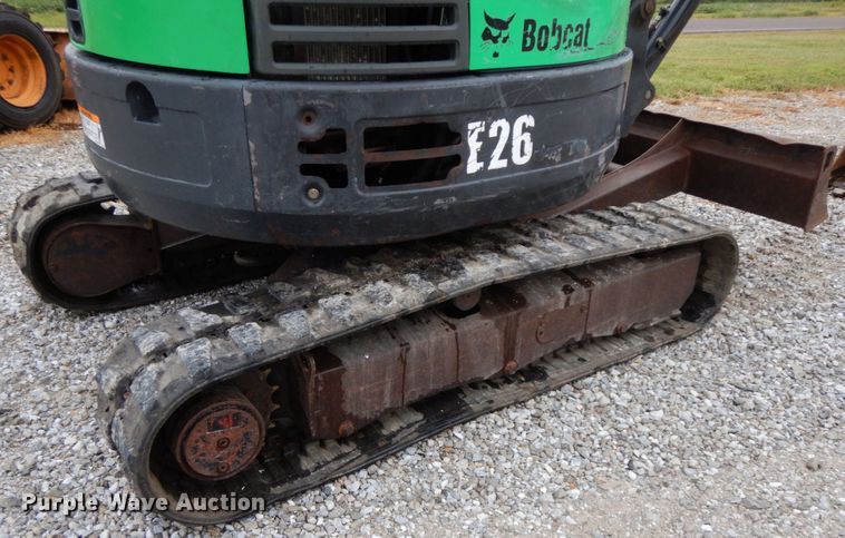 image for item HJ9627 2013 Bobcat E26  mini excavator