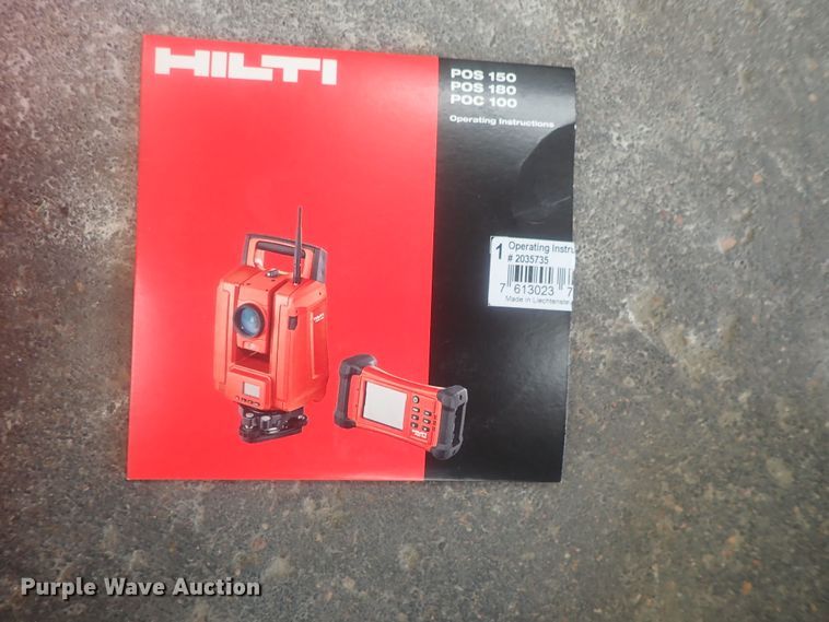 image for item HK9917 Hilti POS 150 Total Station