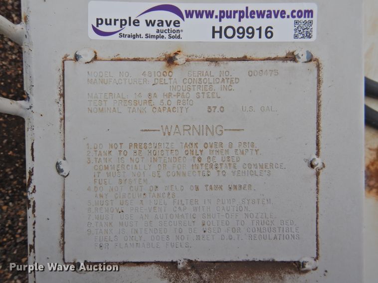 image for item HO9916 Fuel tank