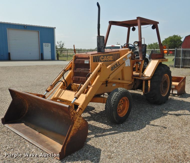 image for item HO9918 Case 480LL  landscape tractor