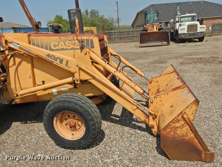 image for item HO9918 Case 480LL  landscape tractor