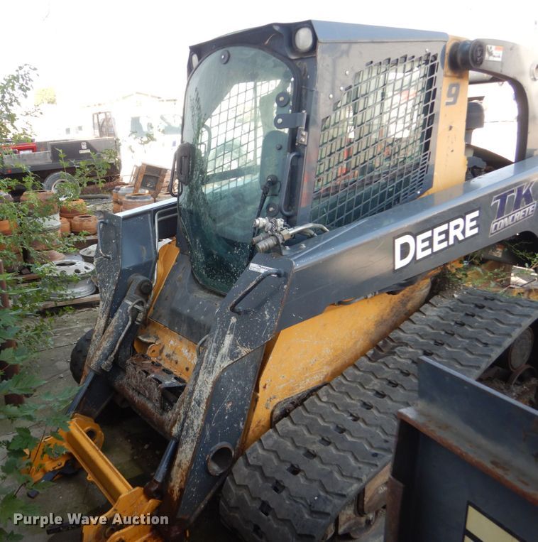 image for item HP9807 2012 John Deere 329D  tracked skid steer loader