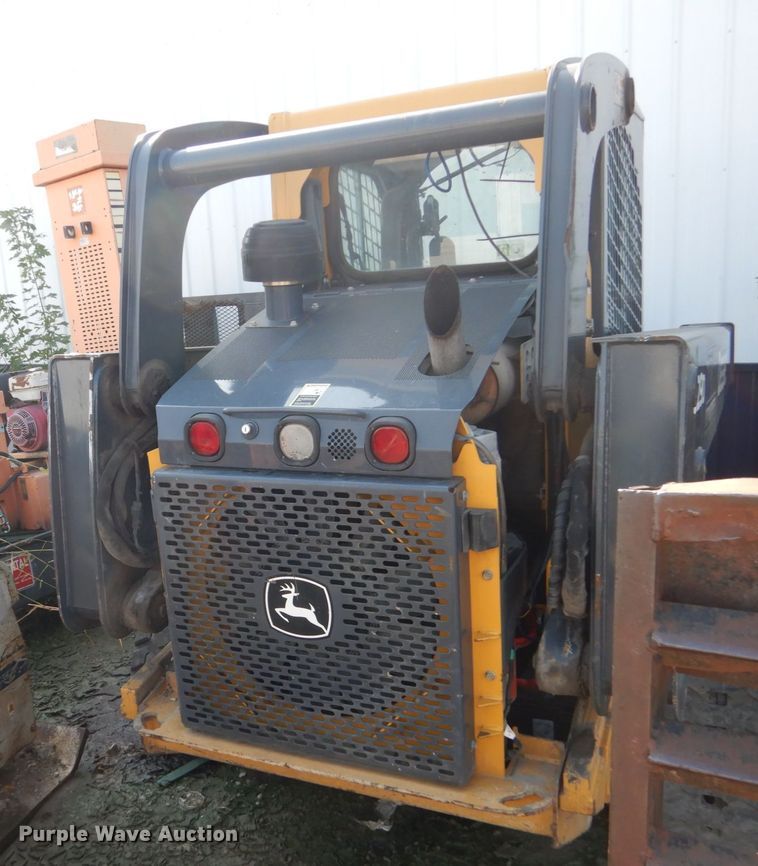 image for item HP9807 2012 John Deere 329D  tracked skid steer loader