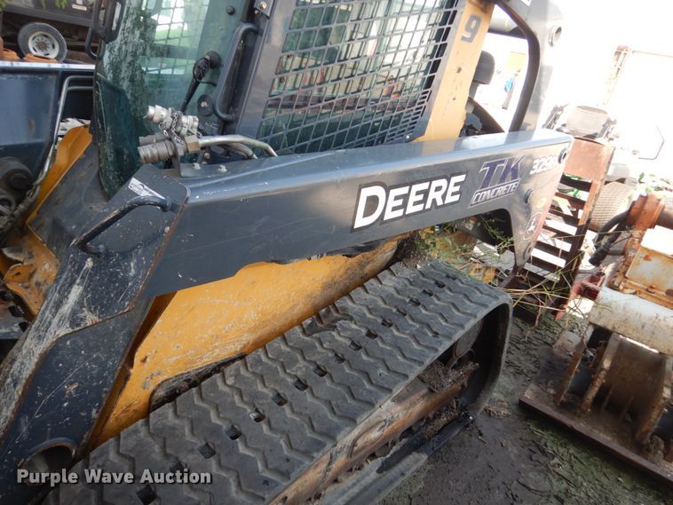 image for item HP9807 2012 John Deere 329D  tracked skid steer loader