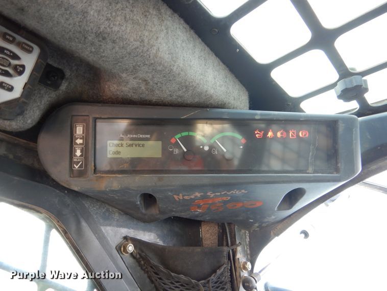 image for item HP9807 2012 John Deere 329D  tracked skid steer loader