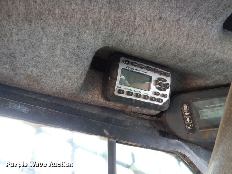 image for item HP9807 2012 John Deere 329D  tracked skid steer loader