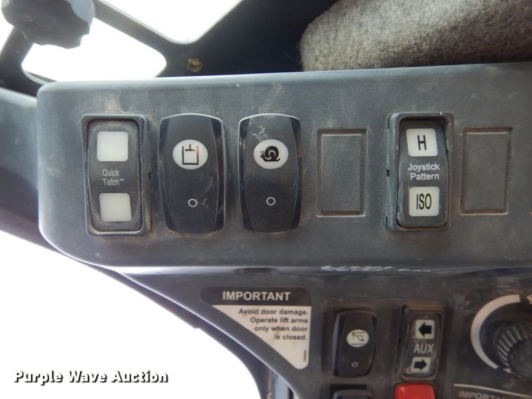 image for item HP9807 2012 John Deere 329D  tracked skid steer loader