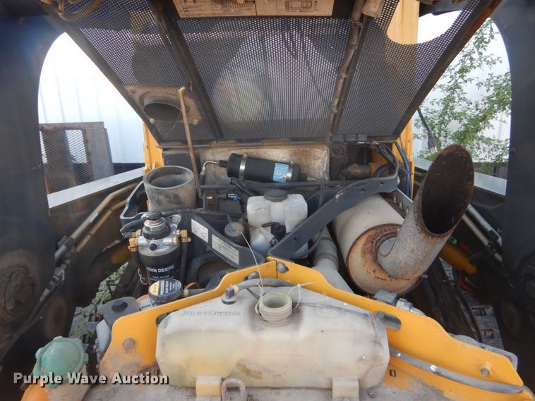 image for item HP9807 2012 John Deere 329D  tracked skid steer loader