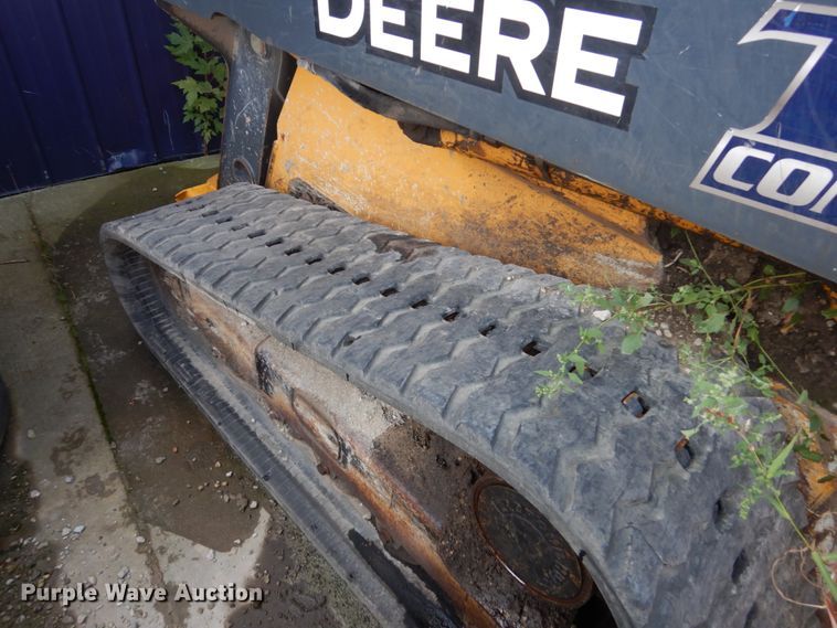 image for item HP9807 2012 John Deere 329D  tracked skid steer loader