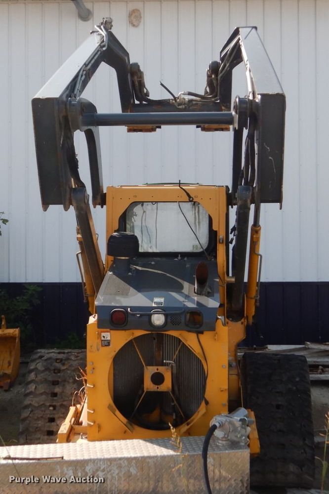 image for item HP9808 2012 John Deere 329D  tracked skid steer loader