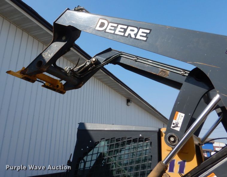 image for item HP9808 2012 John Deere 329D  tracked skid steer loader