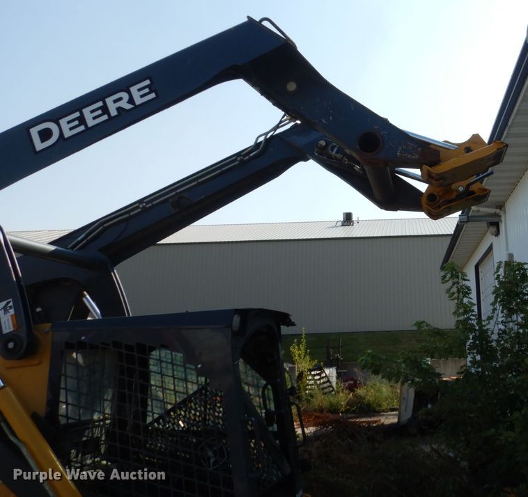 image for item HP9808 2012 John Deere 329D  tracked skid steer loader