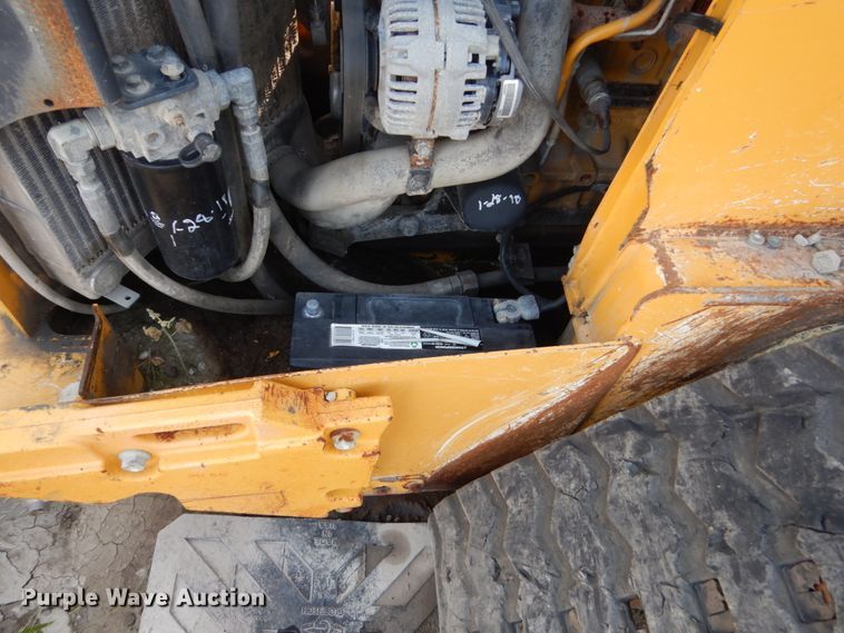 image for item HP9808 2012 John Deere 329D  tracked skid steer loader