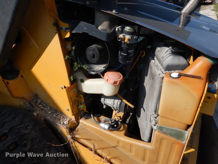 image for item HP9808 2012 John Deere 329D  tracked skid steer loader