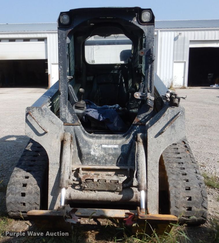 image for item HP9809 2012 John Deere 323D  tracked skid steer loader