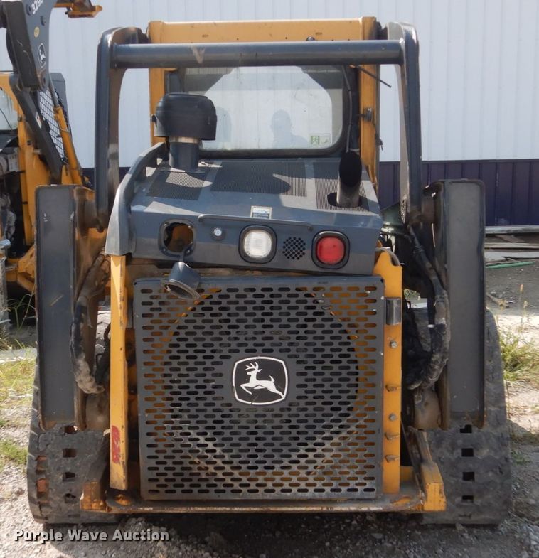 image for item HP9809 2012 John Deere 323D  tracked skid steer loader