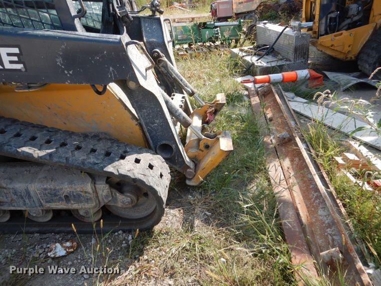 image for item HP9809 2012 John Deere 323D  tracked skid steer loader