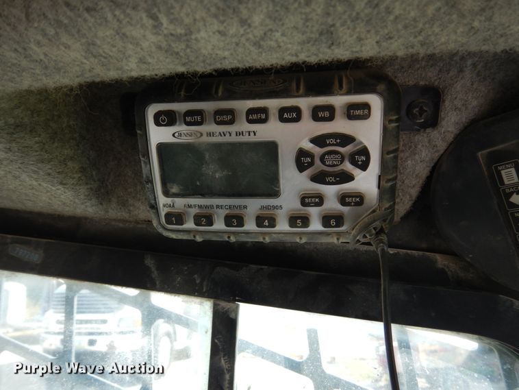 image for item HP9809 2012 John Deere 323D  tracked skid steer loader