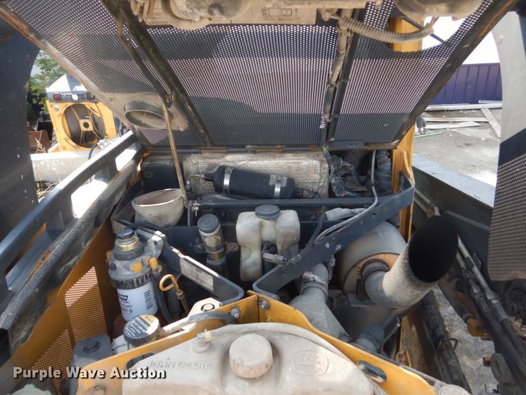 image for item HP9809 2012 John Deere 323D  tracked skid steer loader