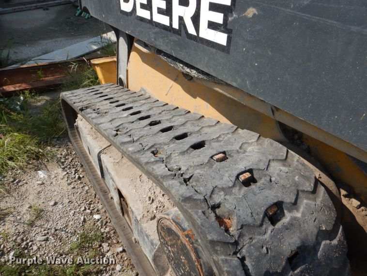 image for item HP9809 2012 John Deere 323D  tracked skid steer loader