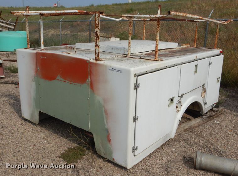 image for item HP9869 Fiberglass utility bed