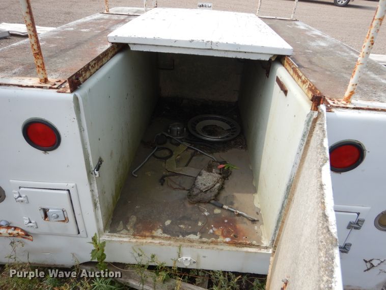 image for item HP9869 Fiberglass utility bed