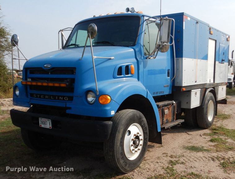 image for item HP9873 2003 Sterling L-Line  sewer jetter  truck