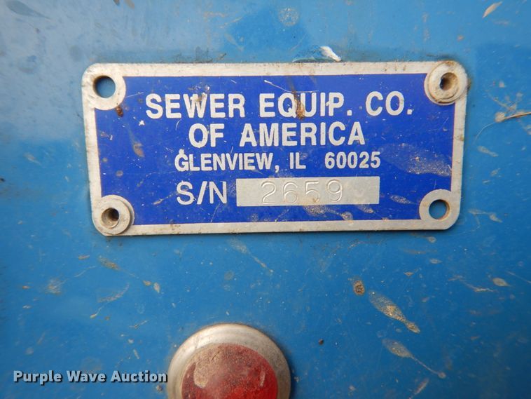 image for item HP9873 2003 Sterling L-Line  sewer jetter  truck