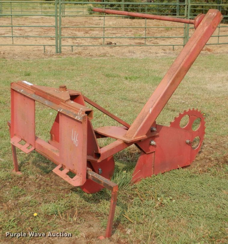 image for item HP9875 Silt fence plow