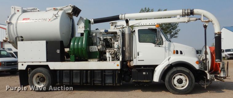 image for item HP9879 2003 Sterling L-Line  sewer jetter truck